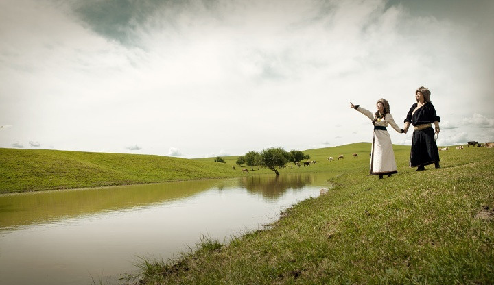 蒙古元素婚纱照~结婚时也拍一套吧~-我要结婚