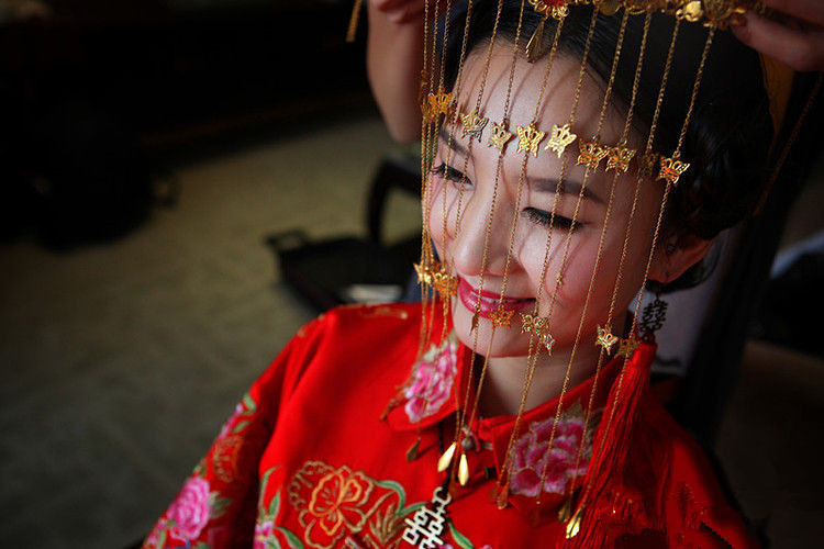 拜堂成亲啦~超喜欢的传统中式婚礼!热闹喜庆+