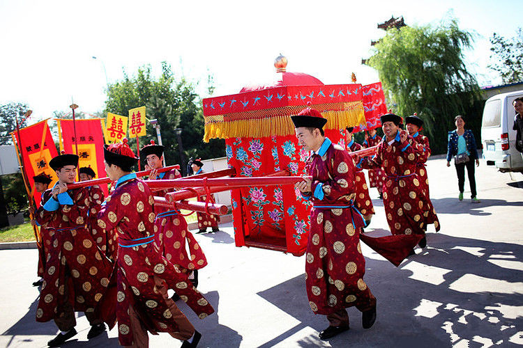 拜堂成亲啦~超喜欢的传统中式婚礼!热闹喜庆+