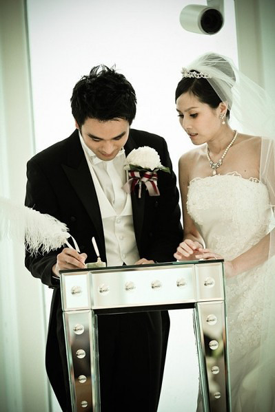 泰版林志颖Tae日本娶新娘 婚礼现场照曝光-婚