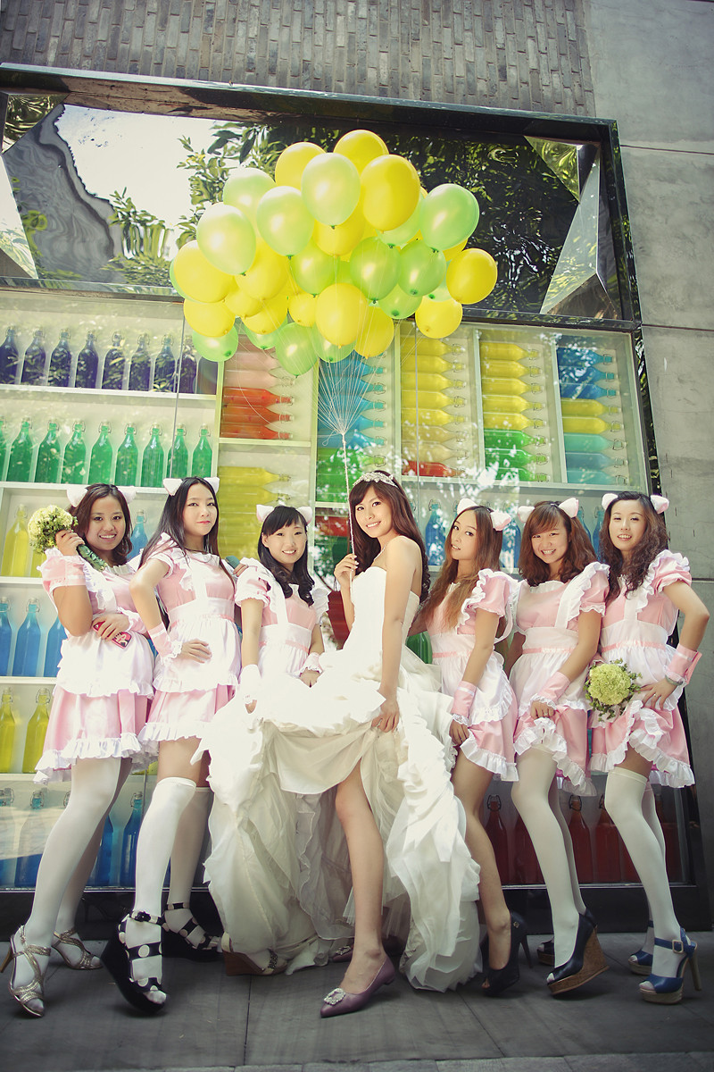 ***强力女仆闺蜜团***小清新+重口味混搭婚礼-大婚记录-我要结婚-湖州19楼