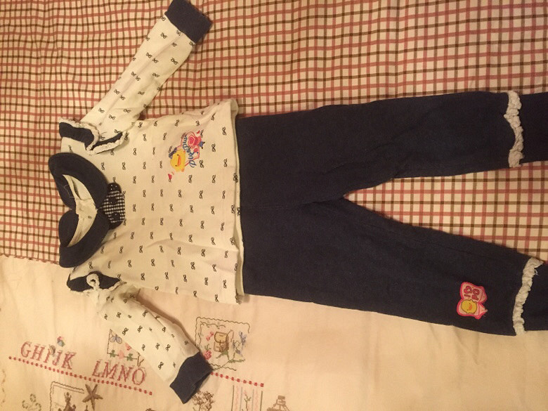 清了一些孩子冬天的衣服出来,可惜朋友的孩