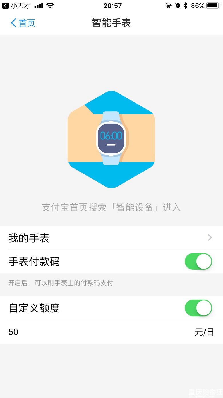 电话手表支付宝的钱不见怎么查询