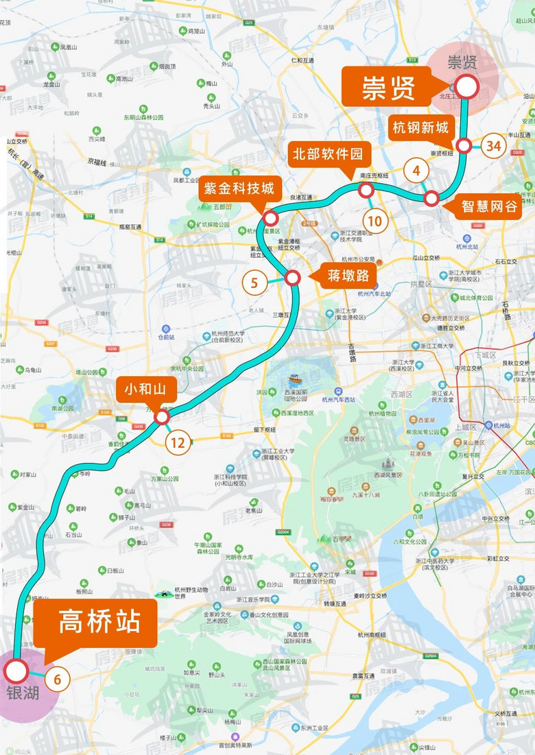 杭州地铁四期规划已上报里面有富阳的14号线