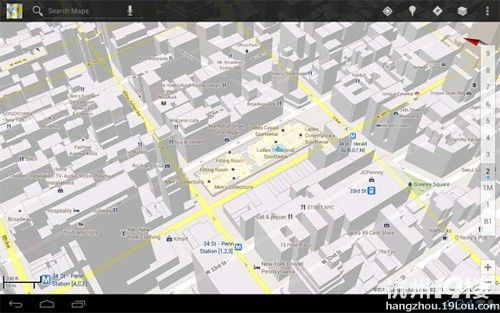 增加室内导航功能 谷歌地图6.0发布