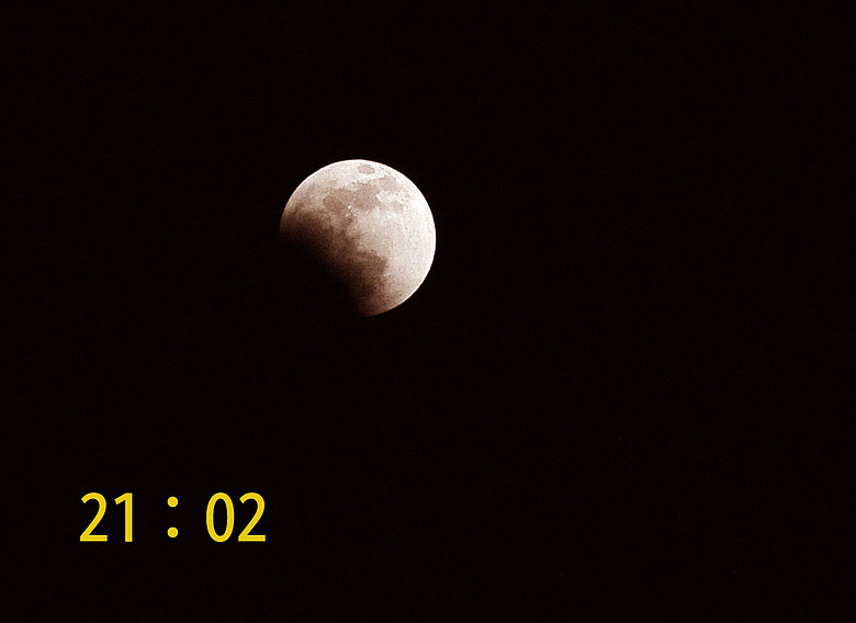 今夜，紅月亮