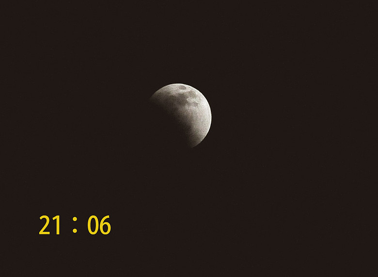 今夜，紅月亮