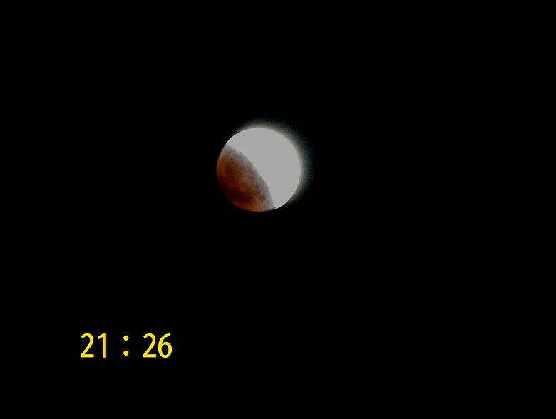 今夜，紅月亮