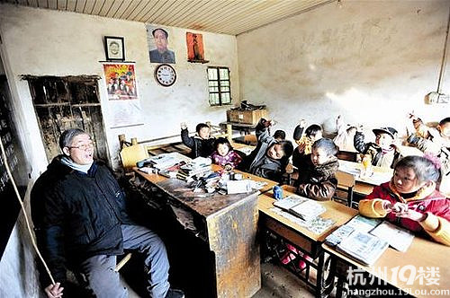 椅子教师 坚守38年 教育700名山区孩子(组图