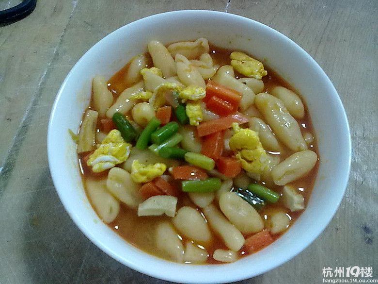 胡萝卜麻食(也叫胡萝卜猫耳朵)-19楼私房菜-杭