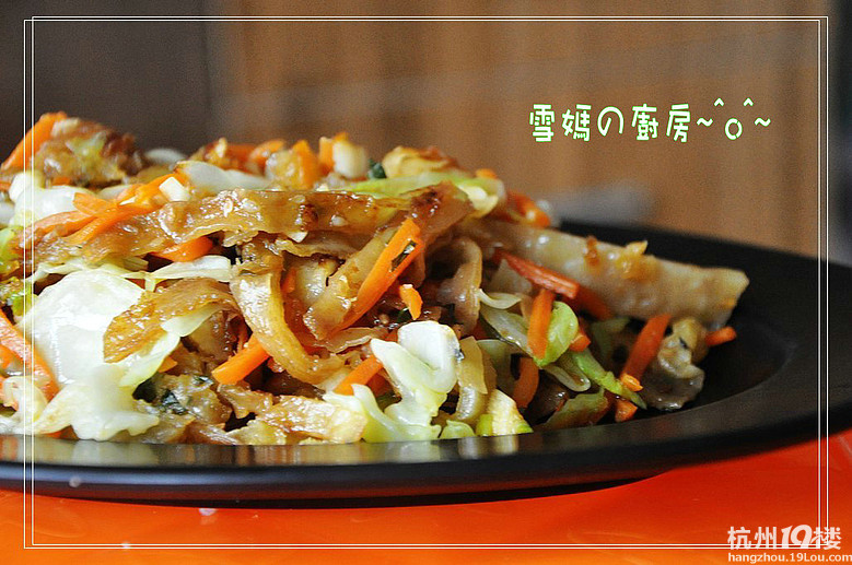 【雪妈厨房】——老北京的最爱&素炒饼！_图2