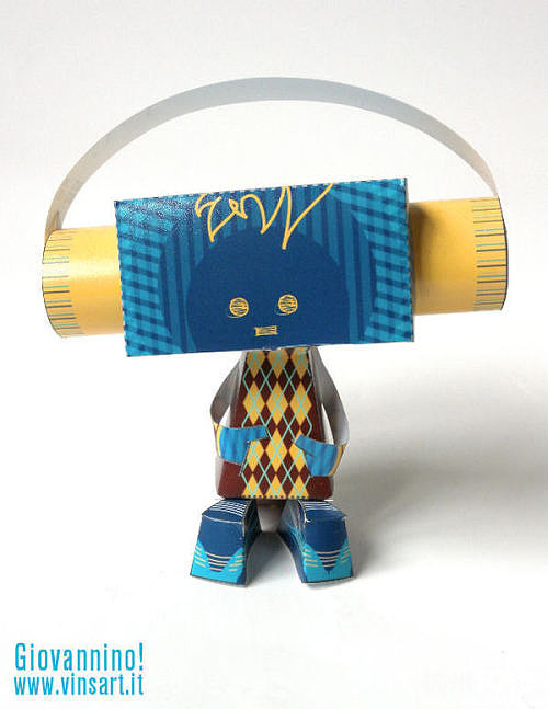 爱音乐的折纸人-草根创意馆-杭州19楼