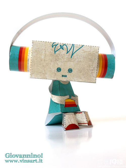 爱音乐的折纸人-草根创意馆-杭州19楼