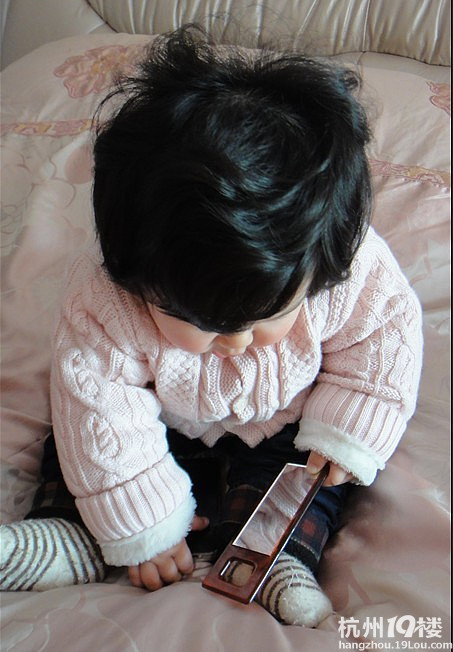 我才11<em>个月,头发</em>成小长卷了。-妈咪宝宝秀-杭州