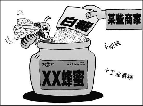 白糖+明矾+工业香精=蜂蜜? 教你4招如何识别