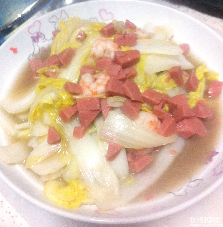 《清汤娃娃菜》简单好吃-19楼私房菜-杭州19楼