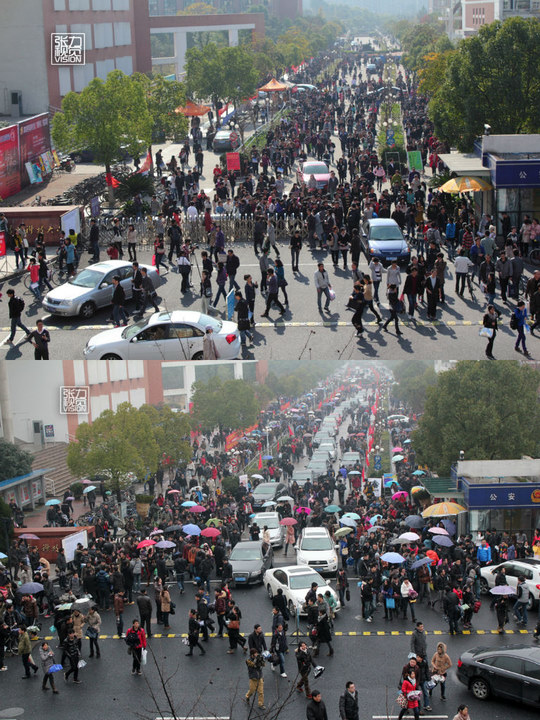 2012年浙江省考今天拉开序幕,全省29万考生参