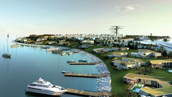 西班牙足球队皇马计划在阿联酋建超豪华人工岛