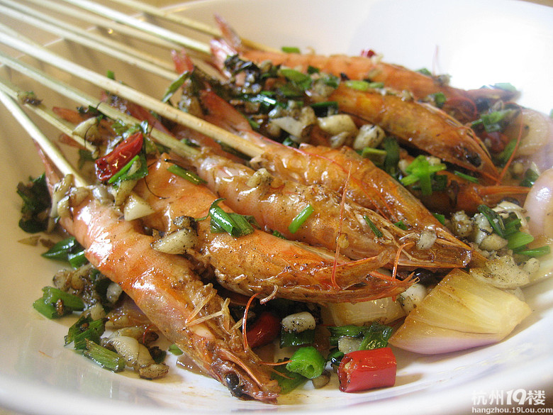 浓香串串虾 挑战酒店招牌菜-19楼私房菜-杭州1