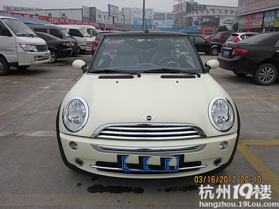 宝马迷你MINI敞篷 -二手车-杭州19楼