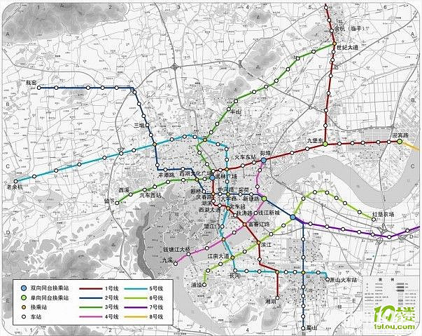 8条地铁2050年解决了杭州西湖风景区交通拥挤