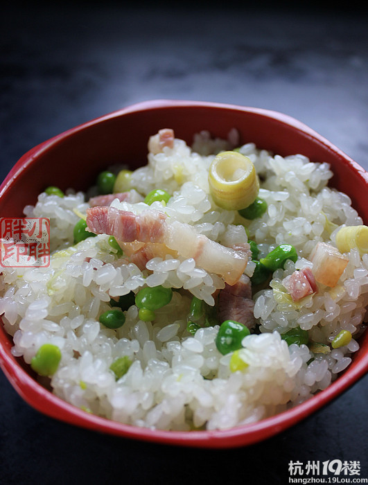 【胖胖小廚】立夏了 趕緊做豌豆咸肉糯米飯吧