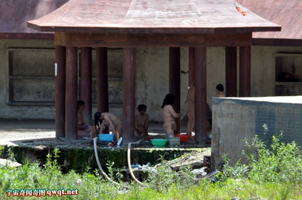 河南三门峡卢氏县汤河乡,流传数百年的裸浴风
