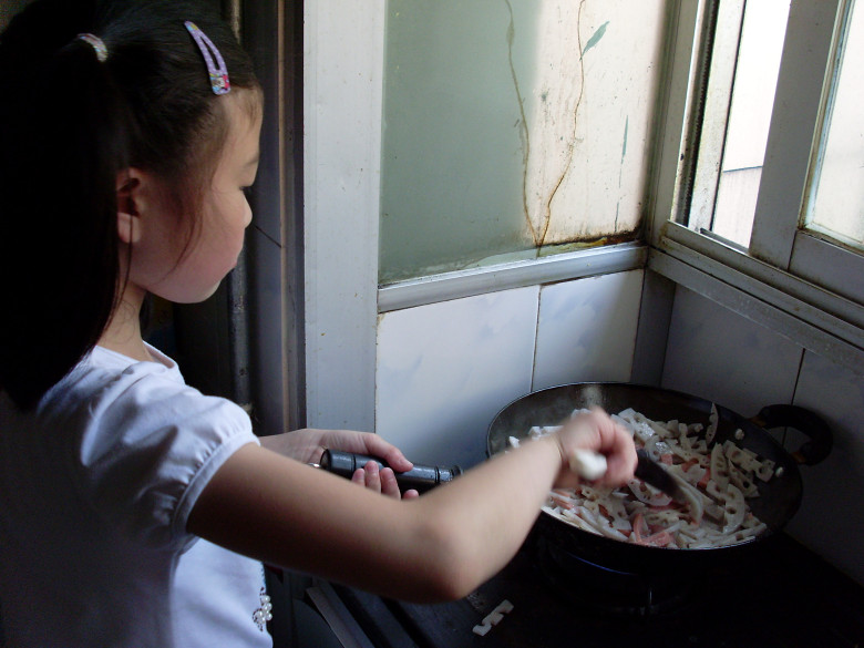 五一小技能--跟妈妈学煮菜-教育心得-小学教育