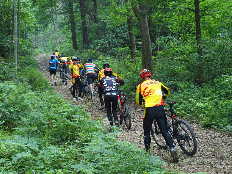 瓶窑自行车协会康门水库休闲骑-单车生活-杭州