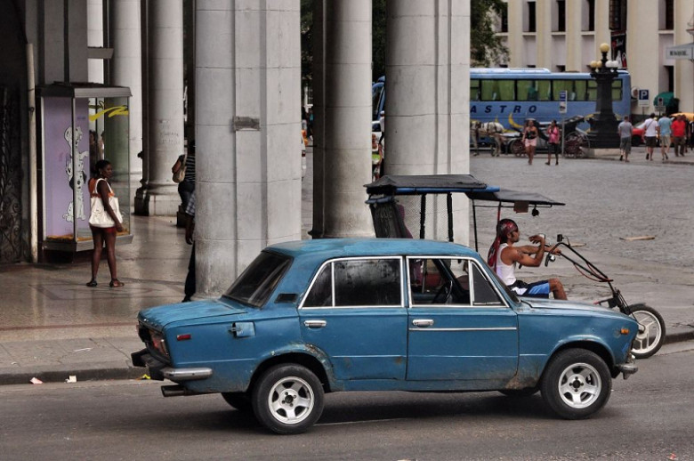古巴美景之--哈瓦那街景-趣闻-旅游先遣队-杭州