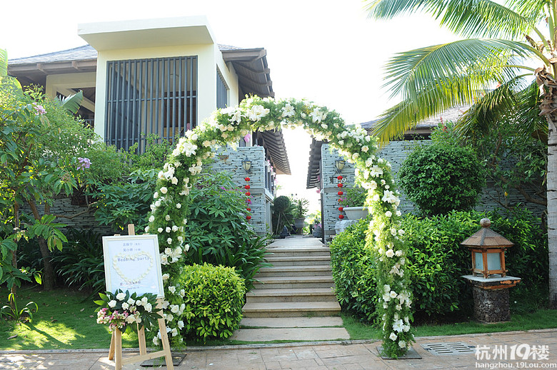 我的婚礼主现场(亚龙湾五号度假别墅酒店)