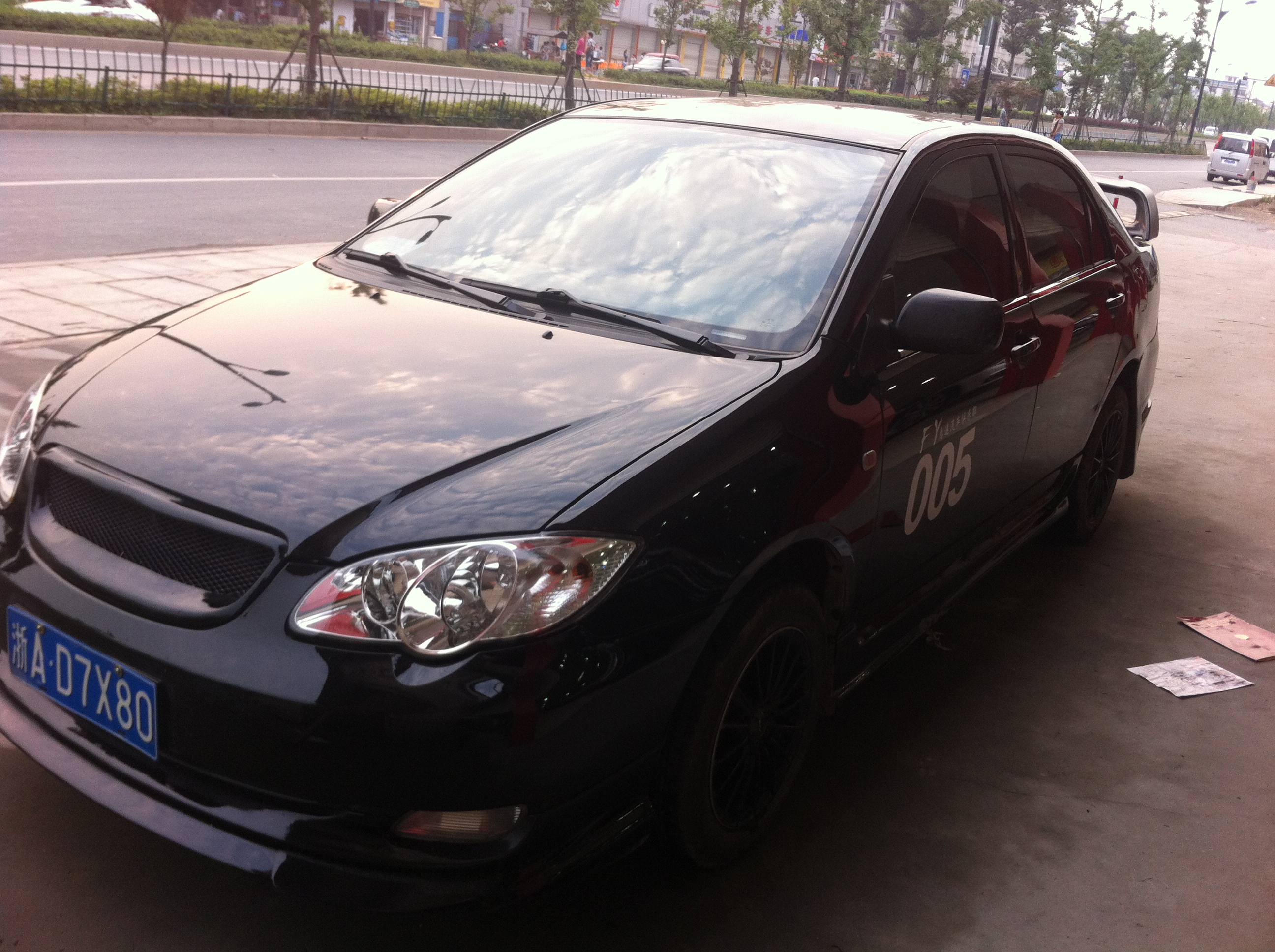 超低价转让改装比亚迪f3准新车