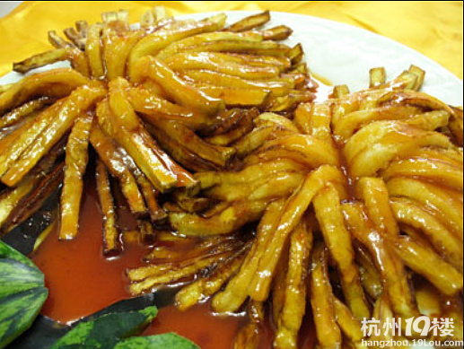 各种茄子的美味做法 -家常菜-19楼私房菜-杭州