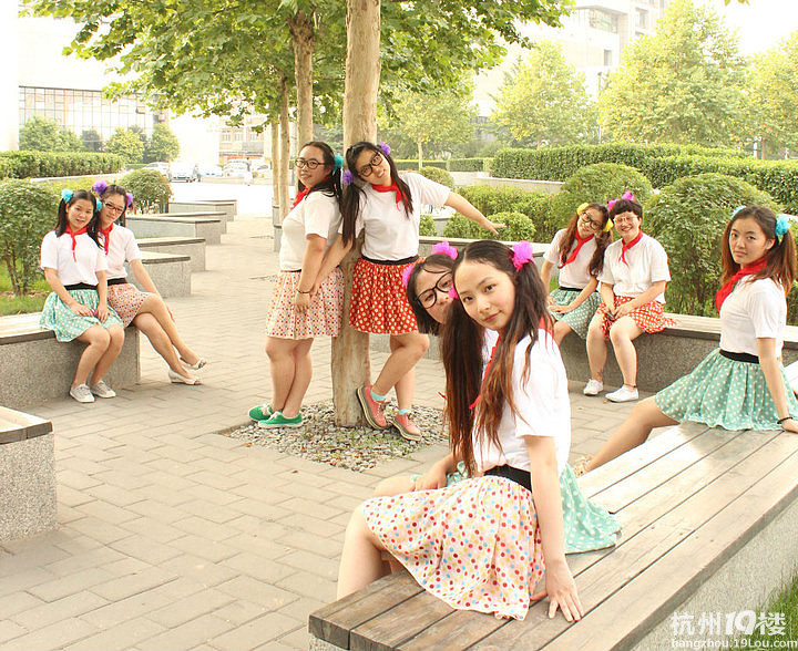 再见。我的学校。小学生没了!-大学生活-杭州1