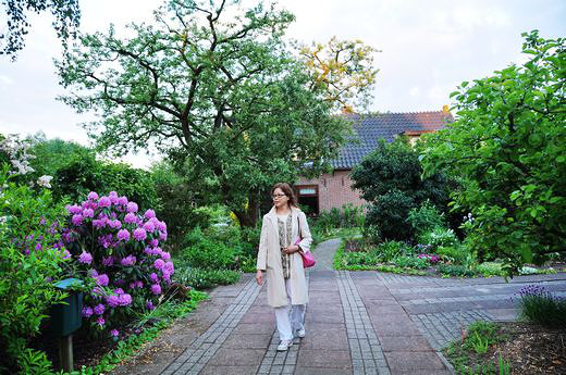 荷兰首都阿姆斯特丹附近村庄风景