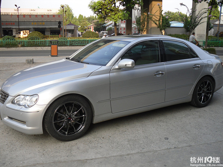 新到毒物 台湾产RAYS G25 DPE 电镀黑18寸改