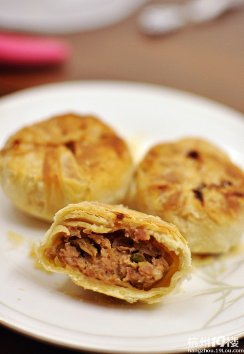 6队:最传统酥得掉渣的鲜肉榨菜月饼-美食俱乐部-杭州19楼