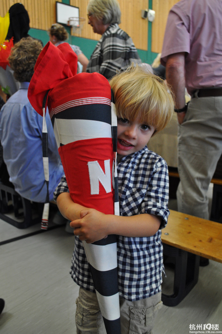 德国小学的开学仪式Heute faengt die schule an