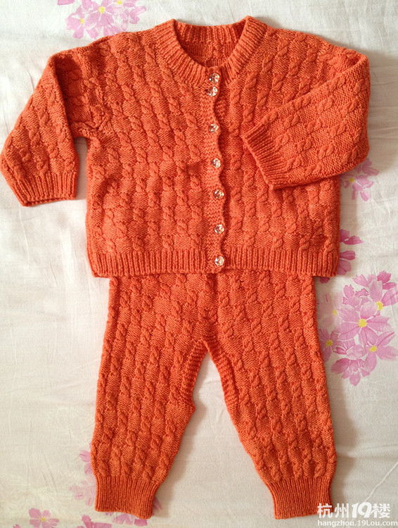 晒晒宝宝的N件手织毛衣-婴儿期(1-12个月)-孩爸