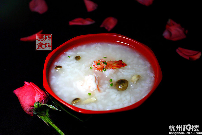 【胖胖小廚】節(jié)后清淡美食 --“潮汕鮮蝦粥” 
