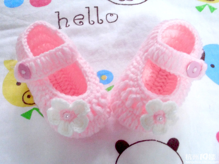 晒一下我家的手工宝宝鞋,美妈们快来围观啦~-