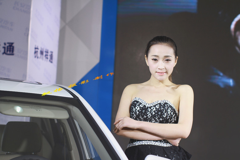 車展看美女