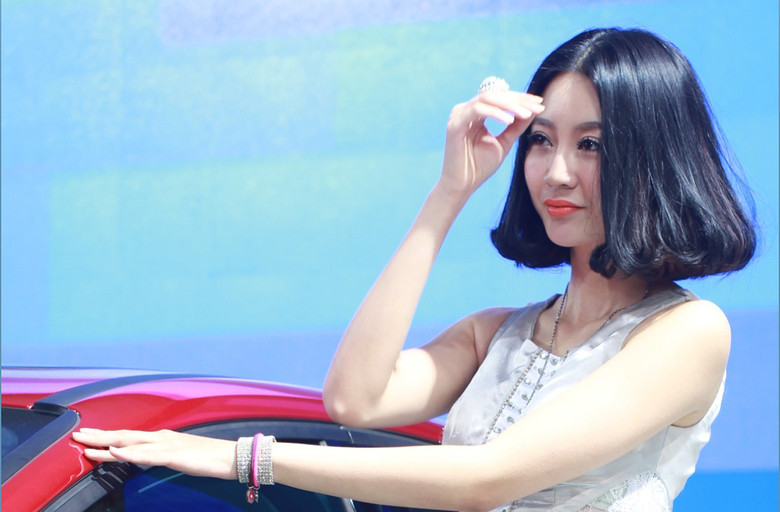 車展看美女