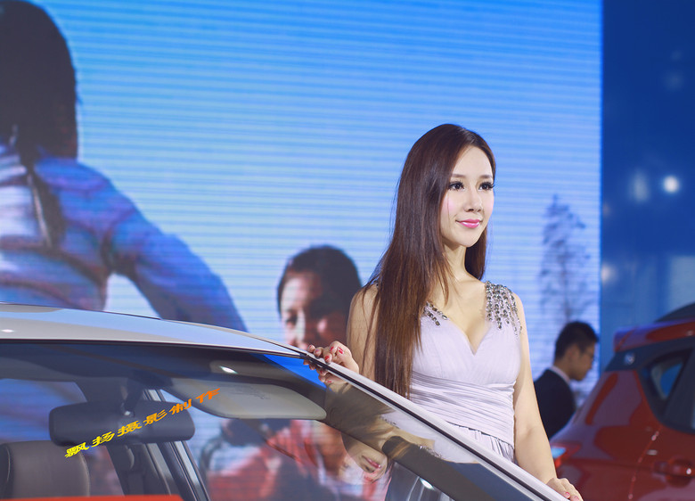 車展看美女