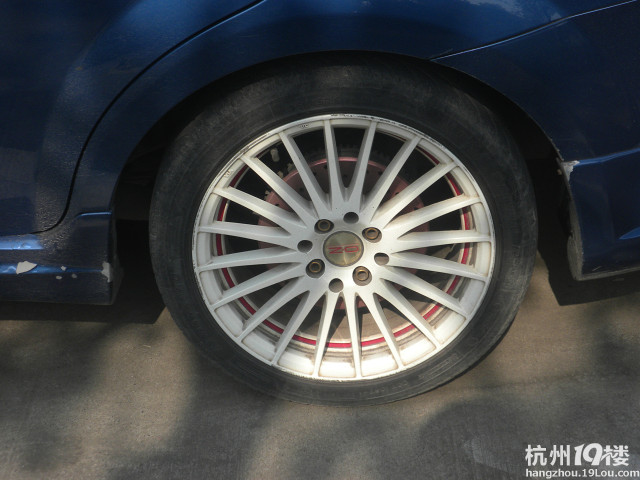 OZ款的16寸改装乐风轮毂和轮胎置换新乐铝圈