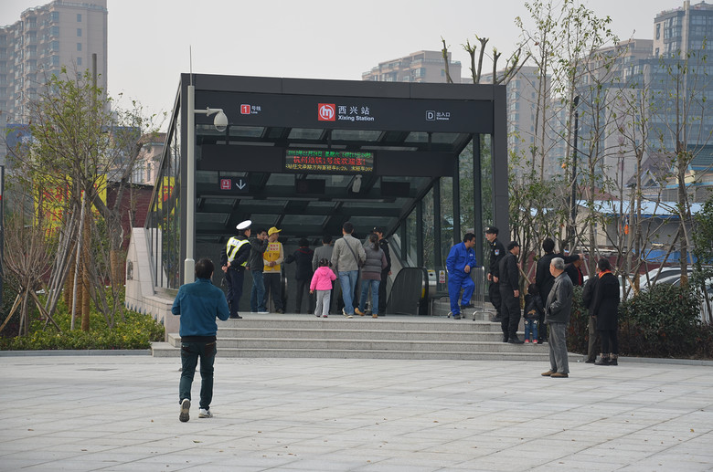 西兴--定安路地铁行-边走边拍-杭州19楼