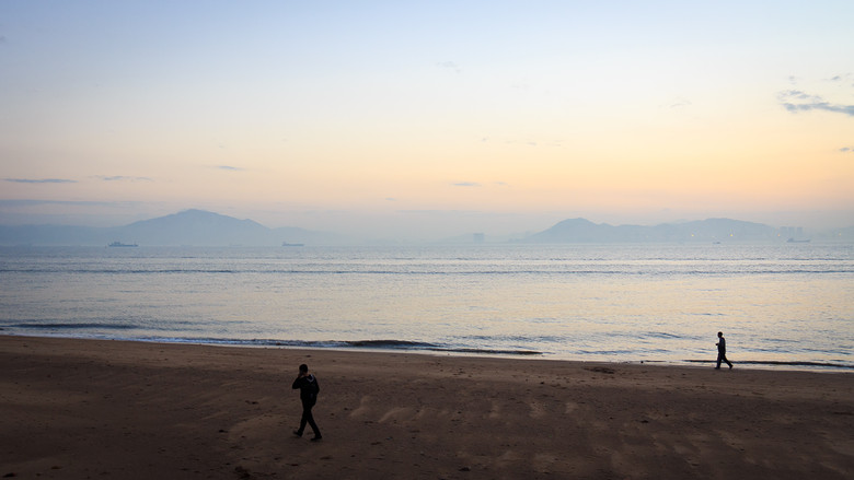廈大海灘
