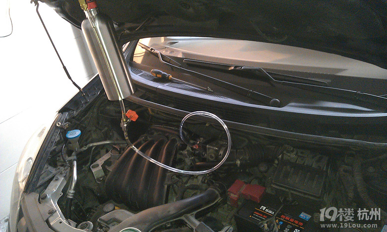 10WKM吊瓶进气道燃烧室清洗作业-养车心得-