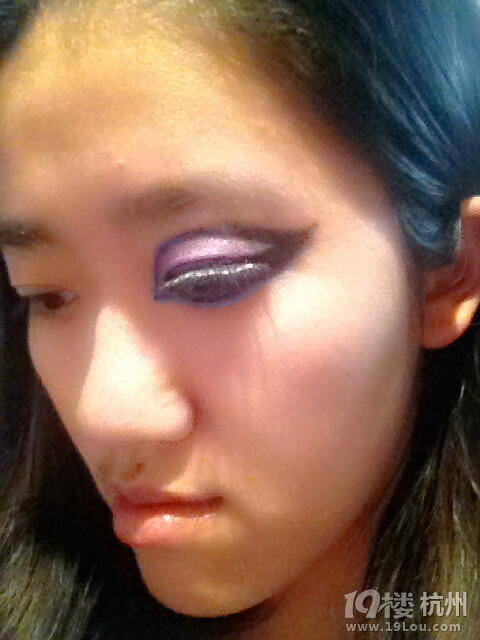 没事儿自个儿画着玩儿的拉丁妆-口水杂谈-健身