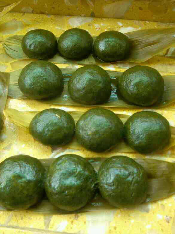 杰爸教你做清明团孑-19楼私房菜-杭州19楼